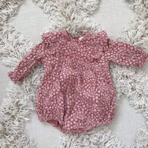 Floral Pink Kids Bodysuit